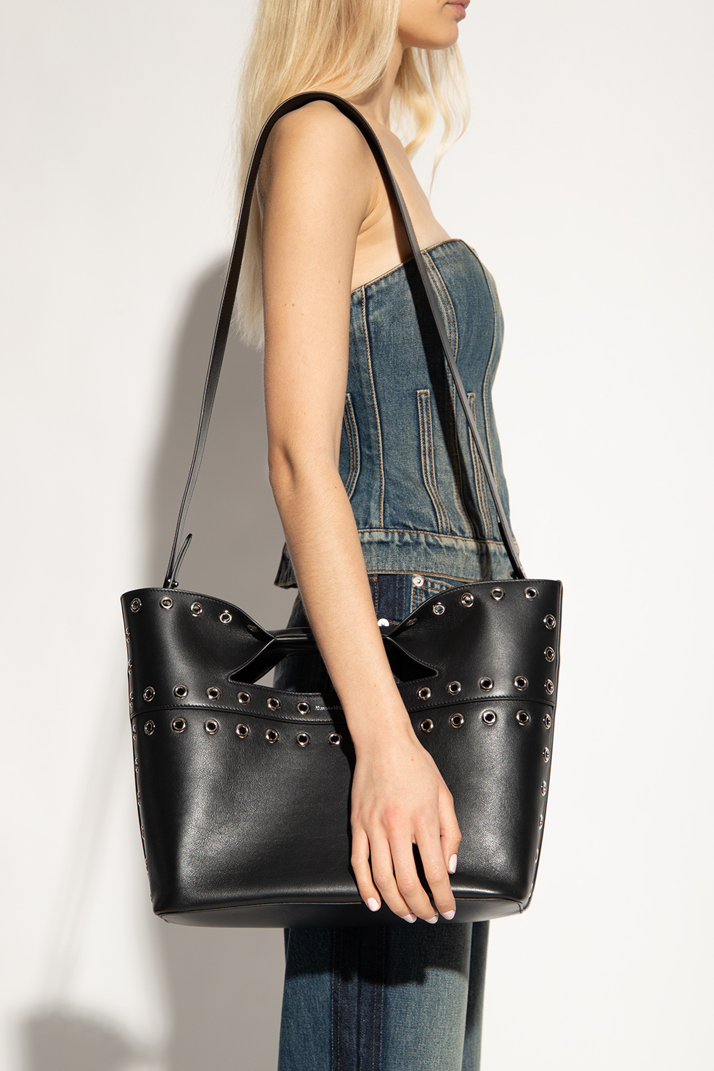 alexander mcqueen_The Bow ハンドバッグ Alexander McQueen アレキサンダー・マックイーン The Bow